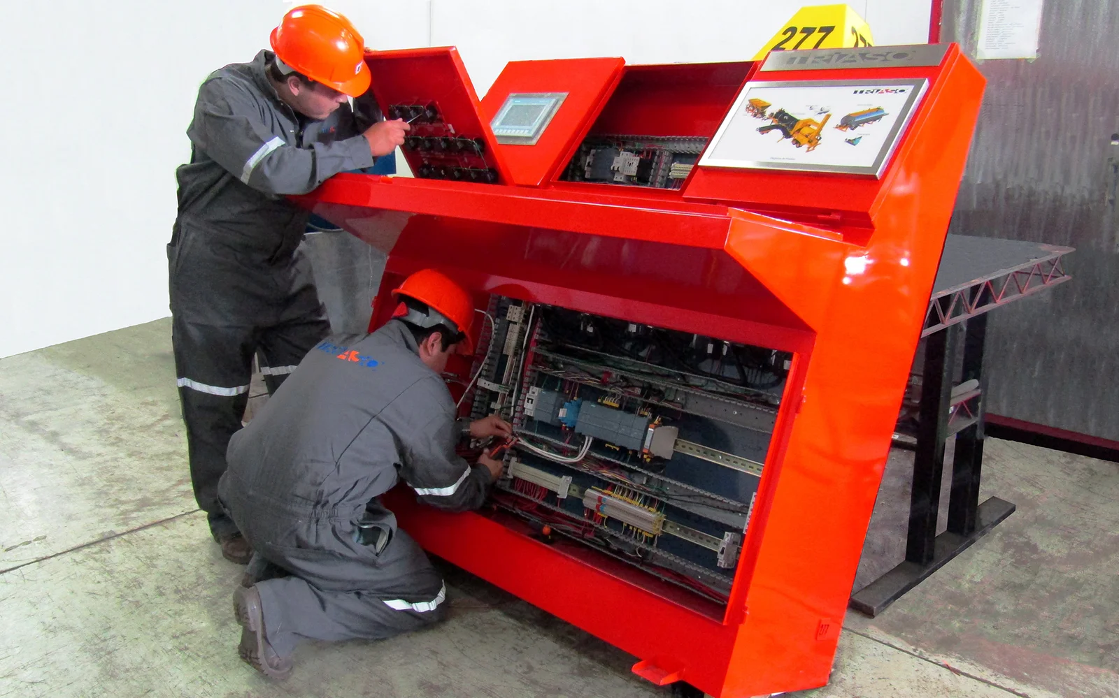 Control console manufacture