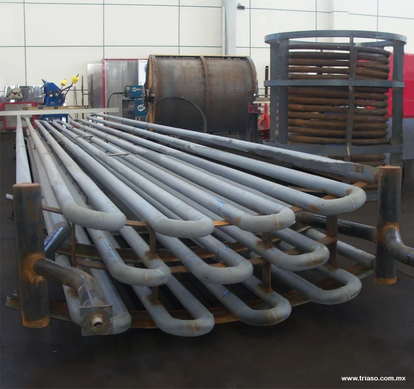 Tank coil manufacture