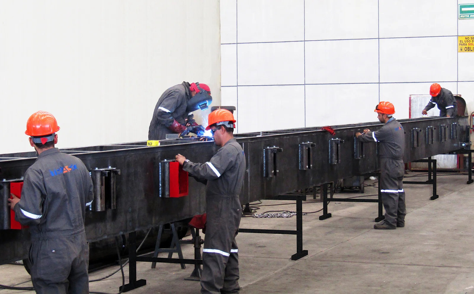 Silo elevator manufacture