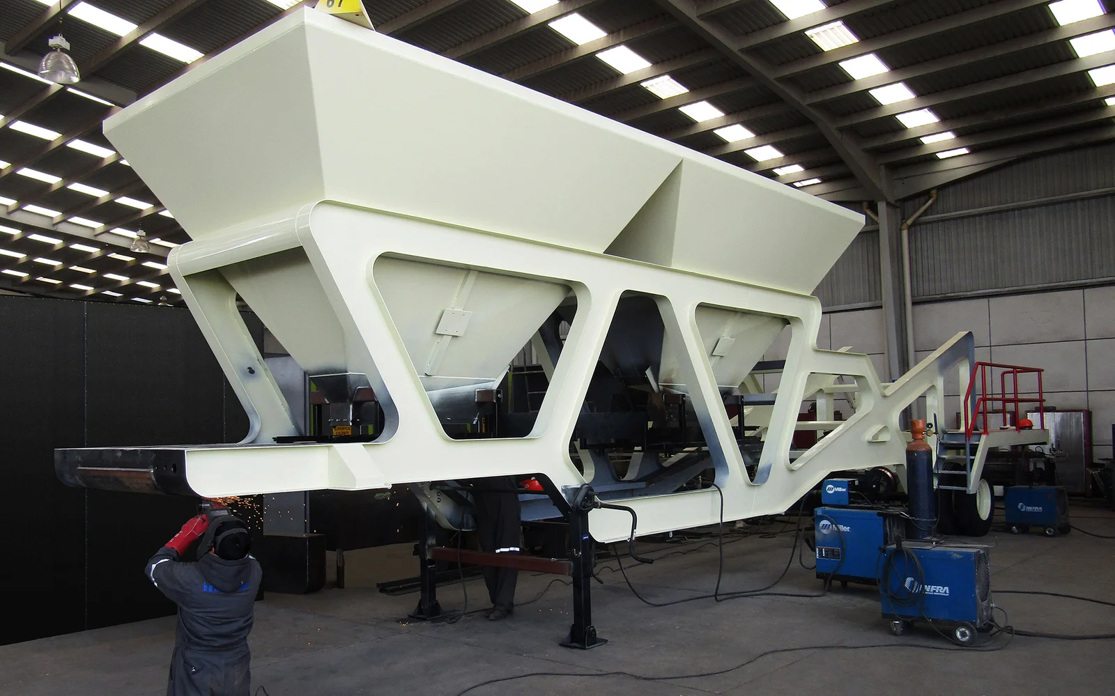 Cold mixing plant manufacturing