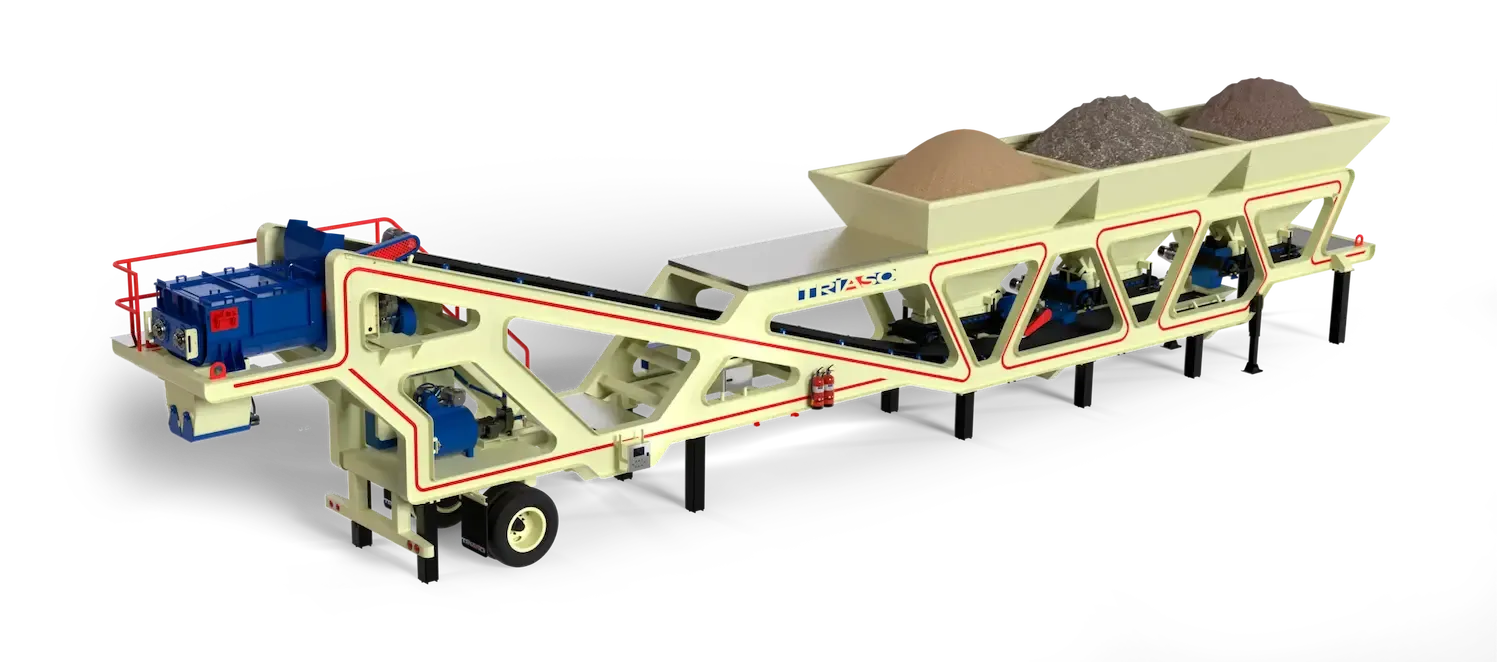 Cold mix plant with a plugmill mixer