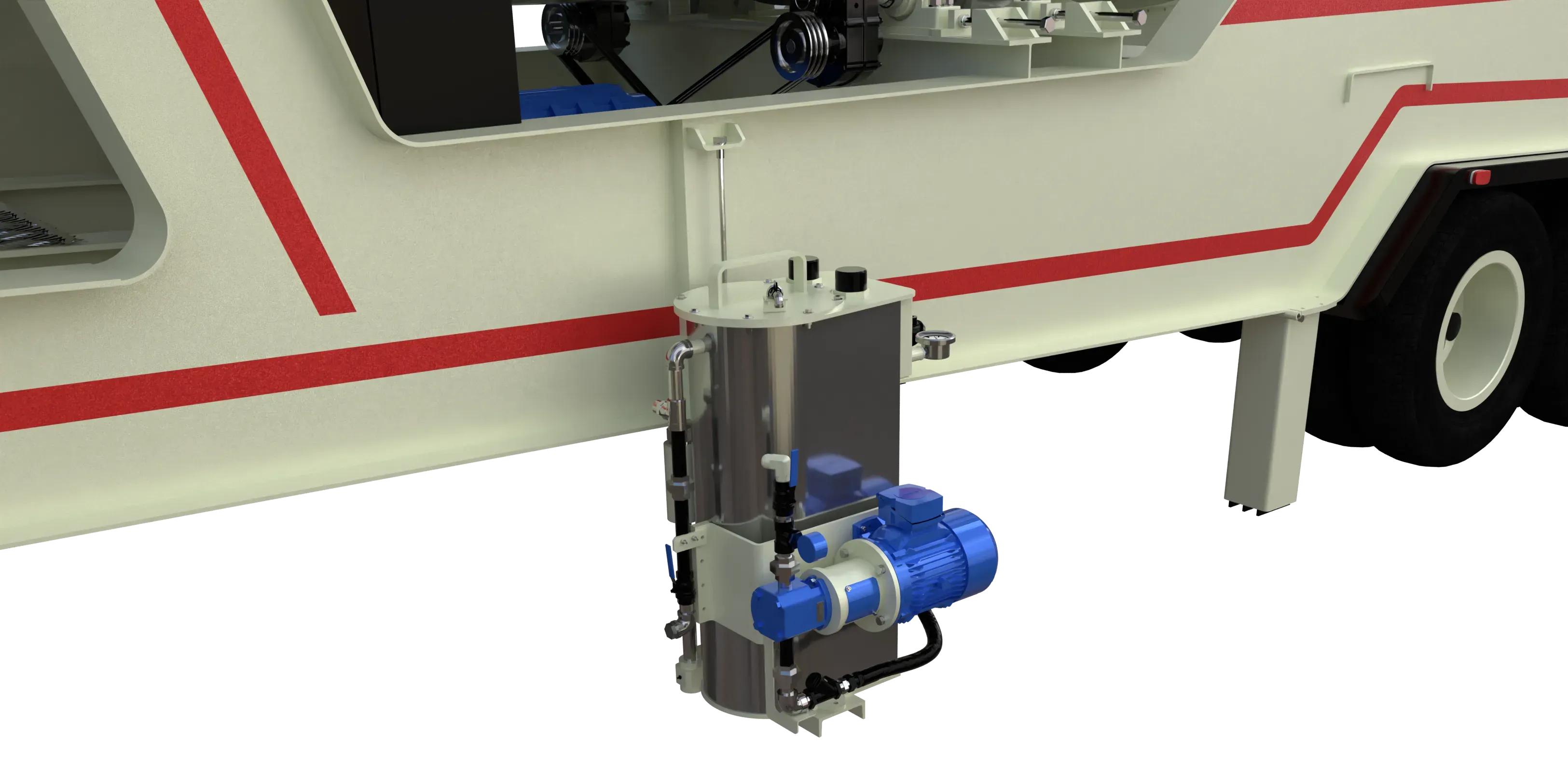 Fuel pre-heater installed to the system