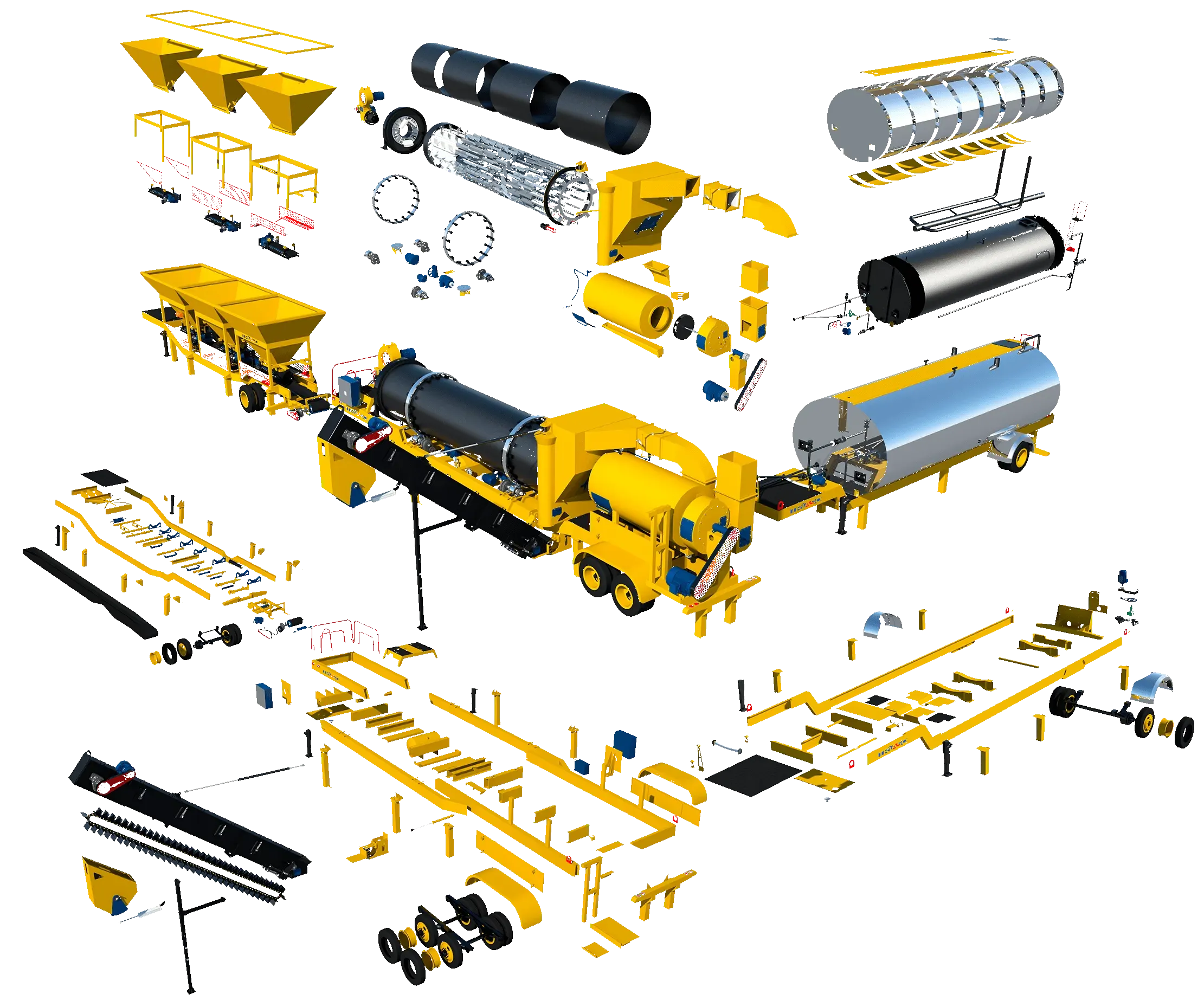 Asphalt Plant pieces