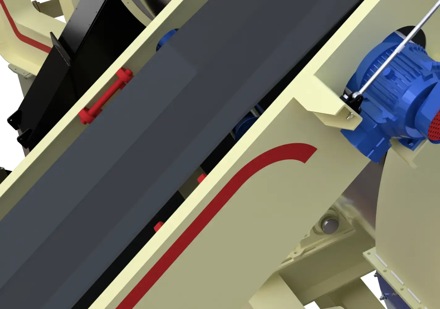 Manufacture of Belt Feeders with Rubberized Pulleys