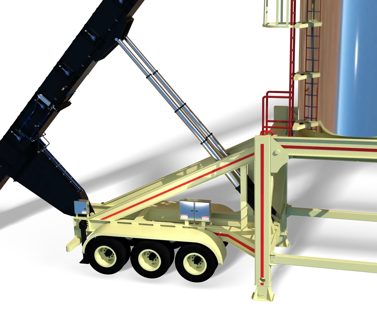 Self-erecting system Silo