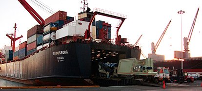Counterflow plant embarking to Morocco