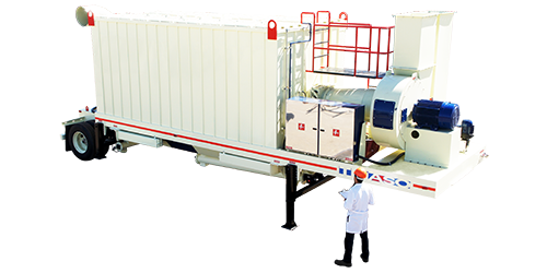 Self-contained Baghouse of 24,000 Acfm