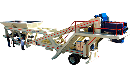 Cold mixing plant, 300 Tph, with discharge in truck
