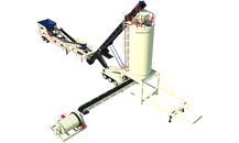 Small-scale mining, production of material ready to separate ore, portable system 