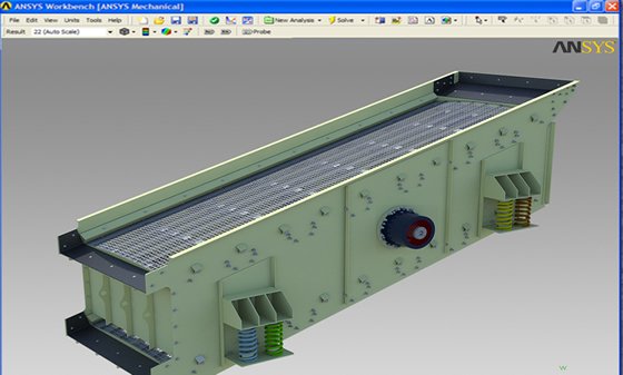 Screen vibration analysis